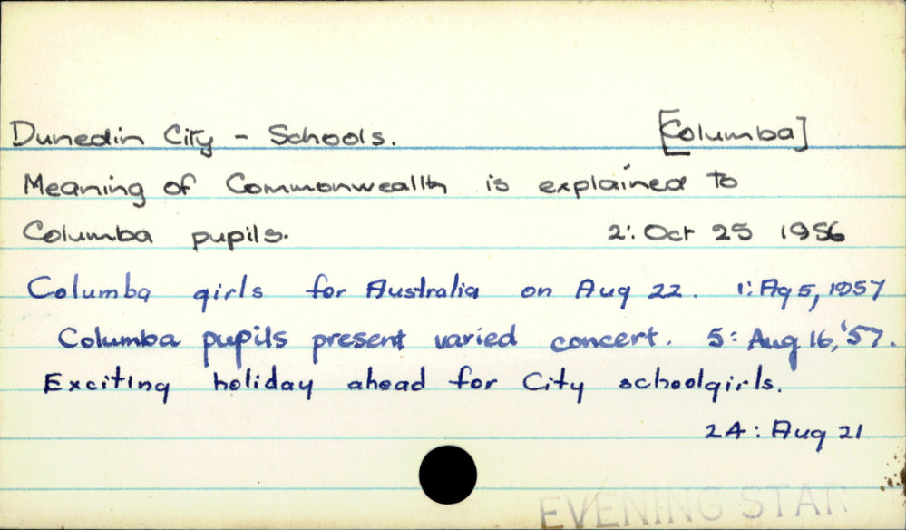 Dunedin City - Schools - Columba College