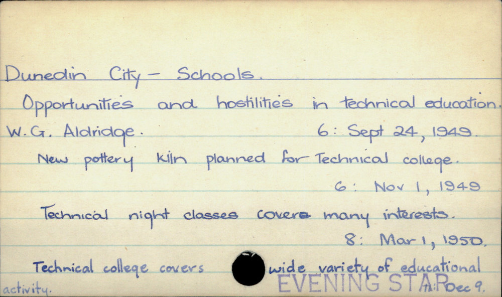 Dunedin City - Schools