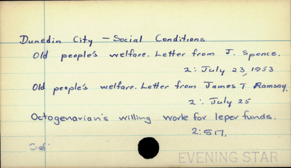 Dunedin City - Social conditions