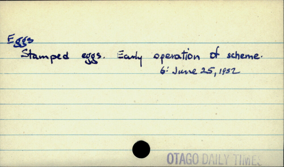 Eggs.