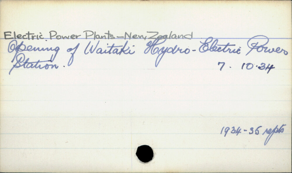 Electric Power Plants - New Zealand