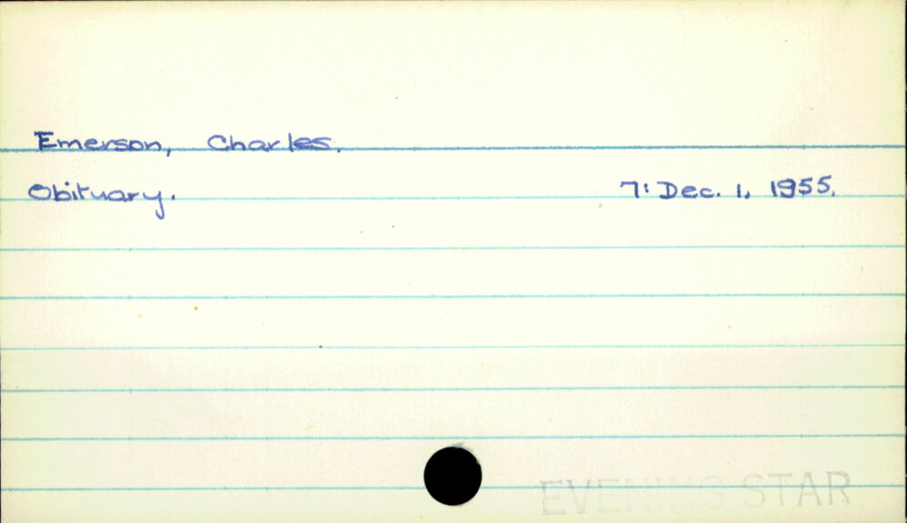 Emerson, Charles