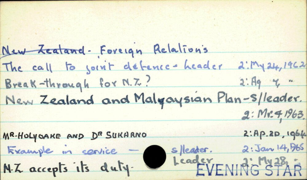 Foreign Relations