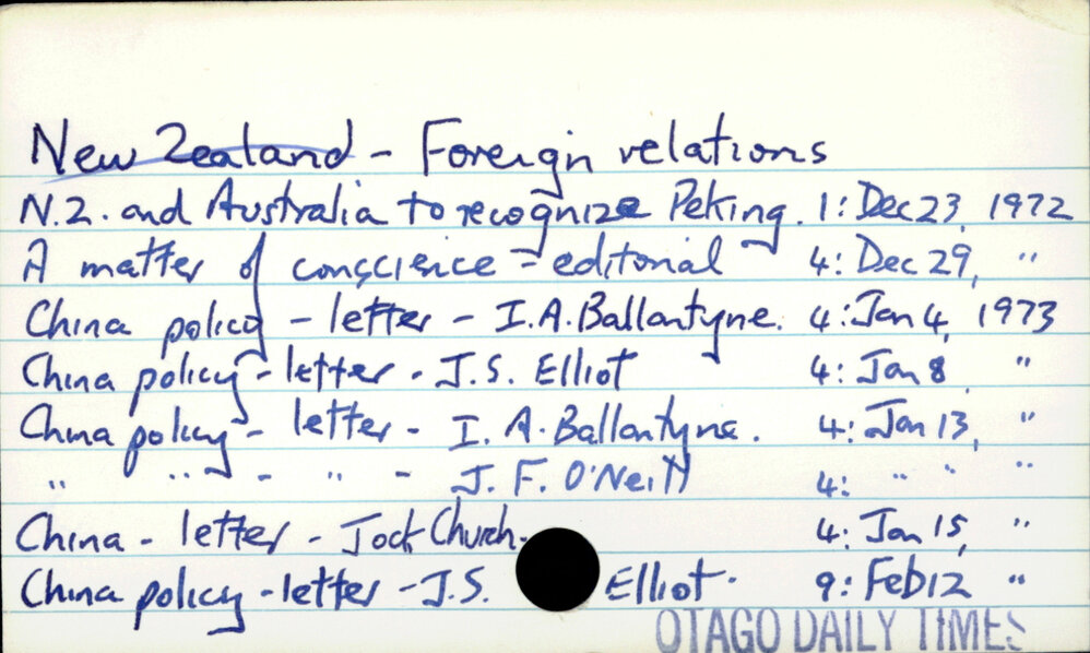 Foreign Relations