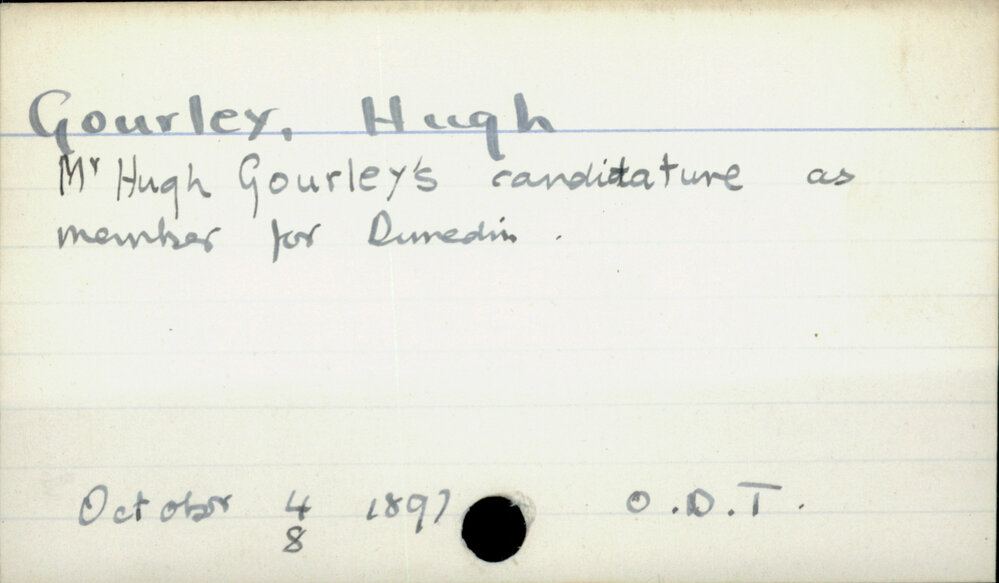 Gourley, Hugh