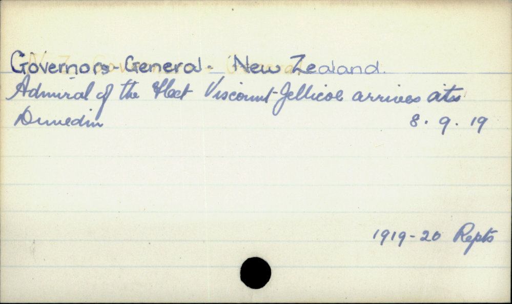 Governors General - New Zealand