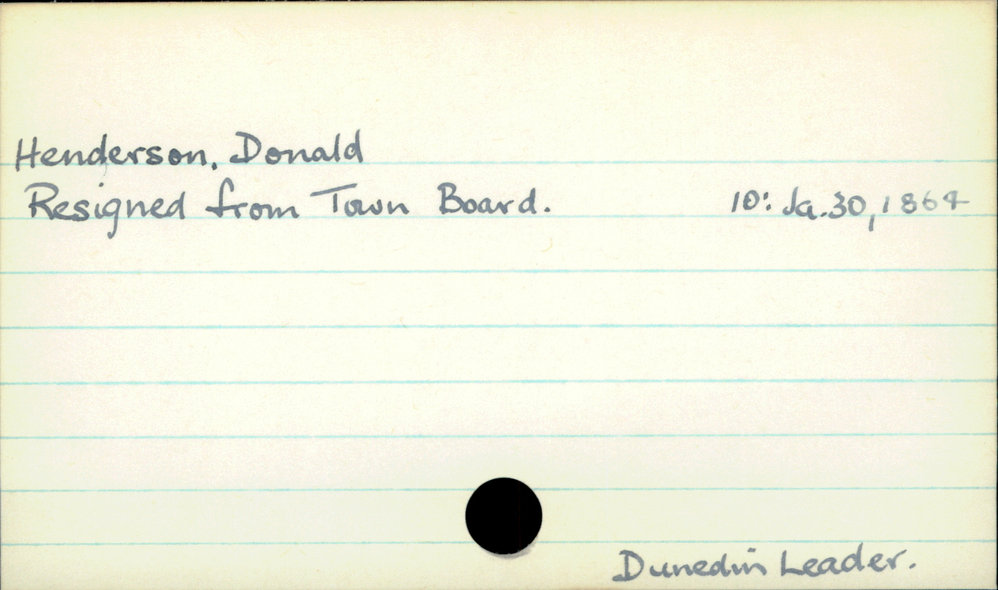 Henderson, Donald