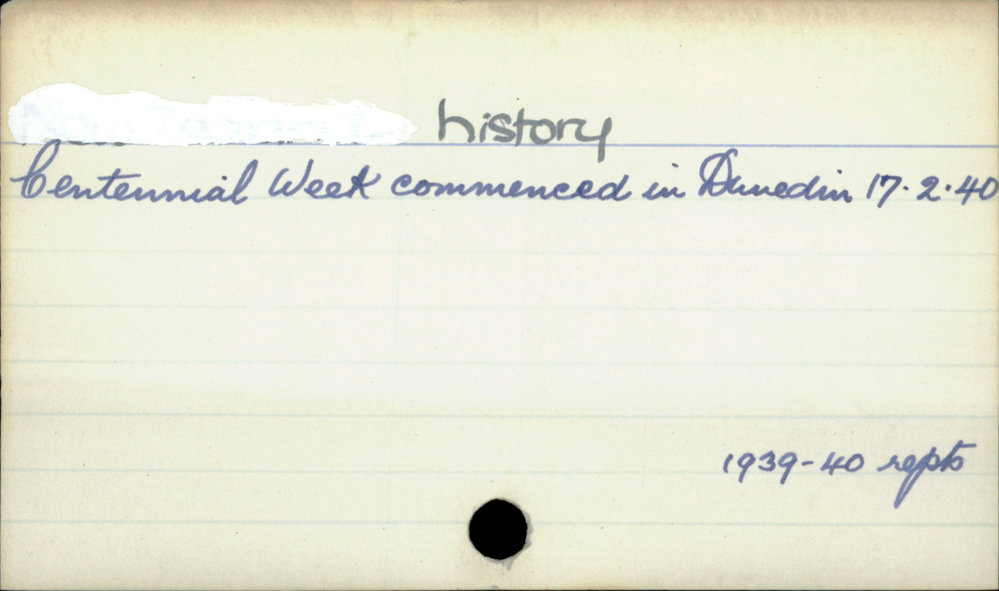 History