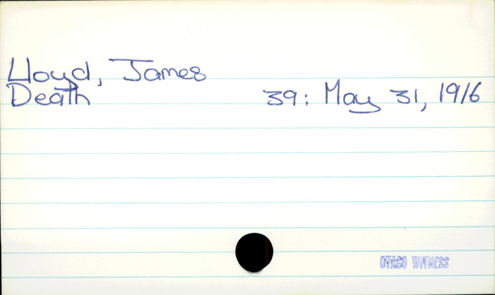 Lloyd, James