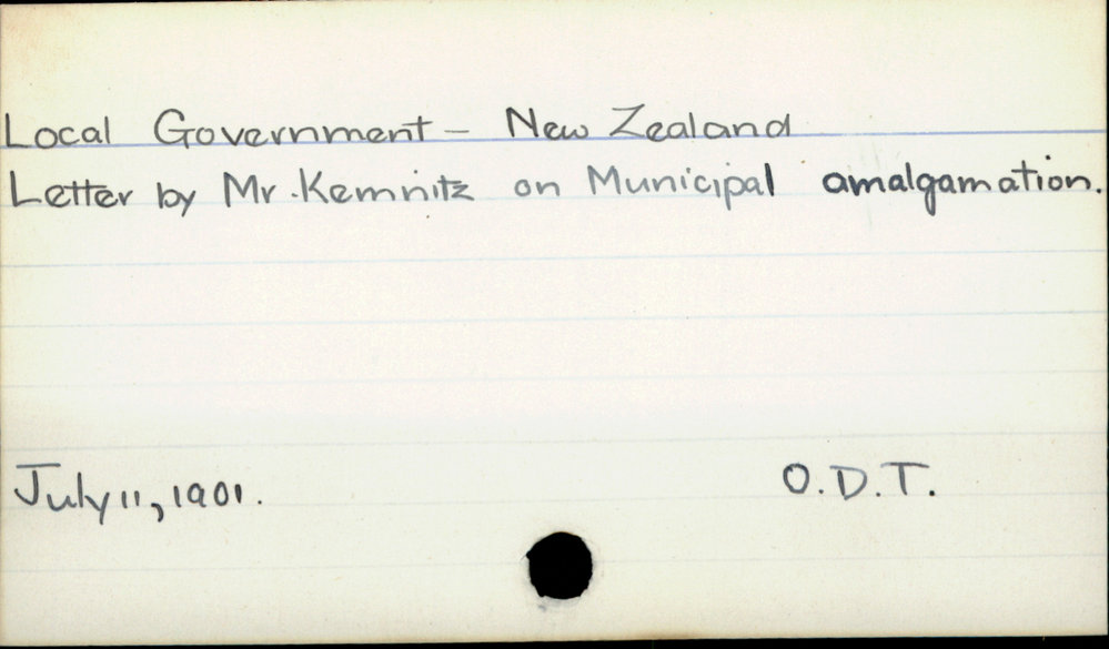 Local Government - New Zealand