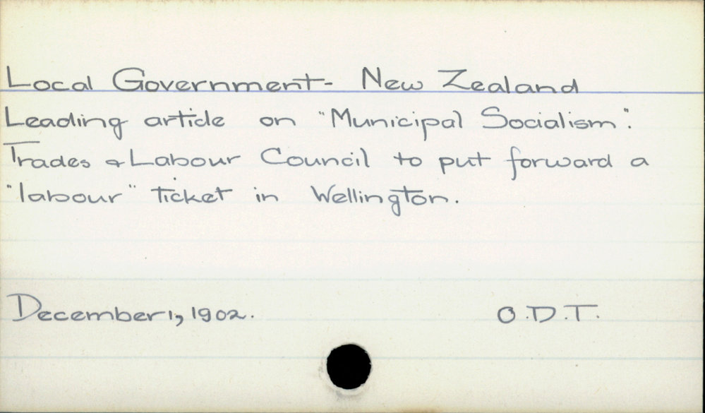 Local Government - New Zealand