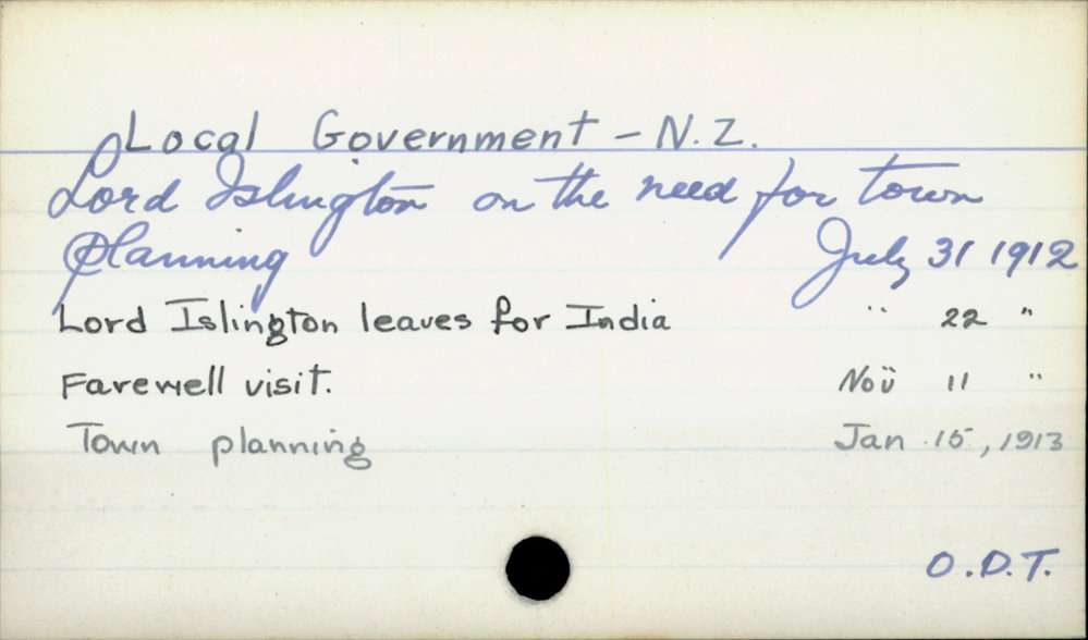 Local Government - N.Z.