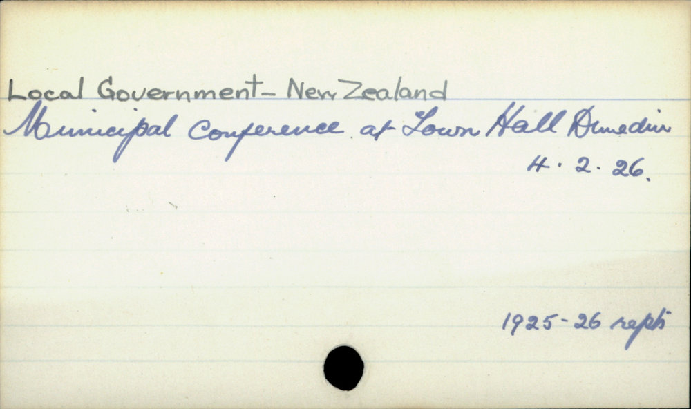 Local Government - New Zealand