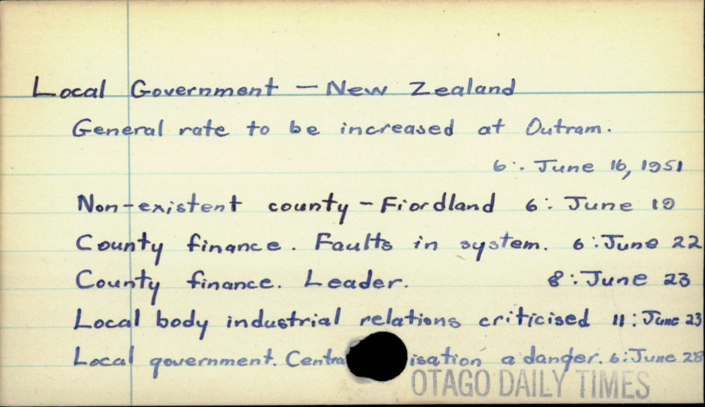 Local Government - New Zealand
