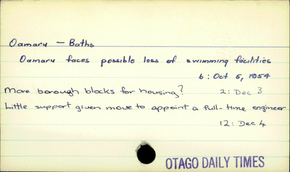 Oamaru - Baths