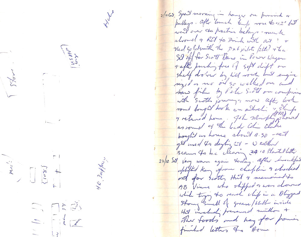 Roger Barrowclough Notebook 1970's