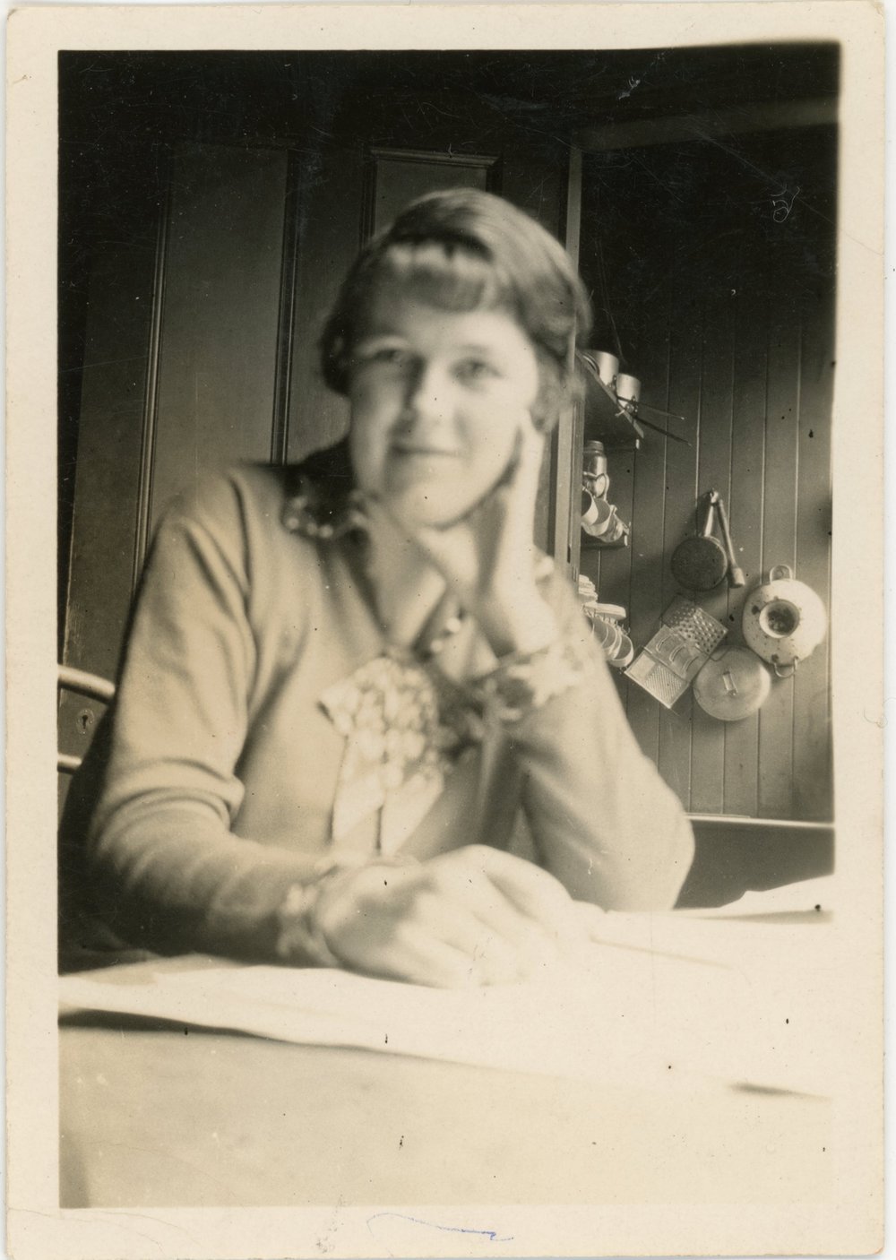 Casual photograph of young woman