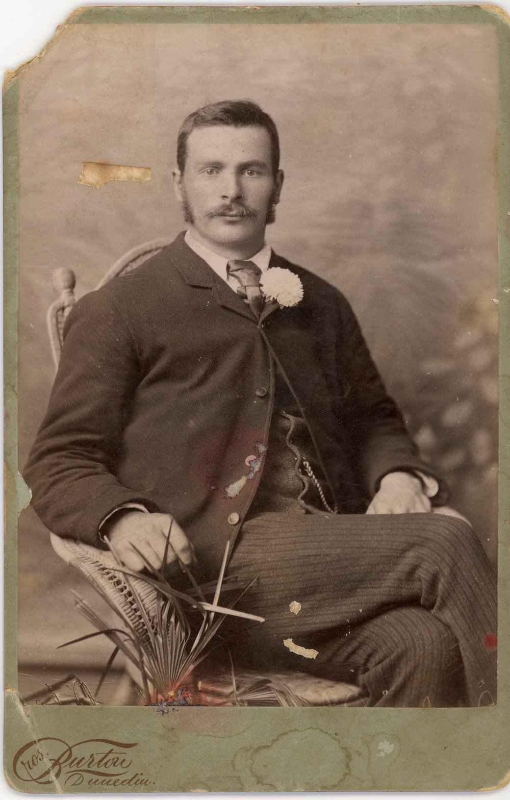 Studio portrait of a man No. 2