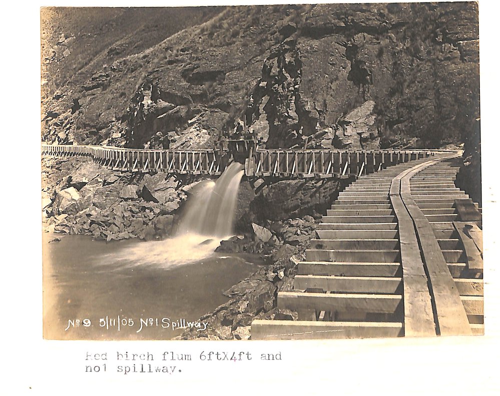 Waipori Dam No. 1 Spillway