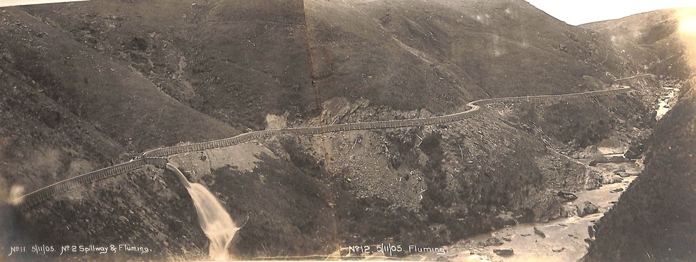 Waipori Dam Fluming