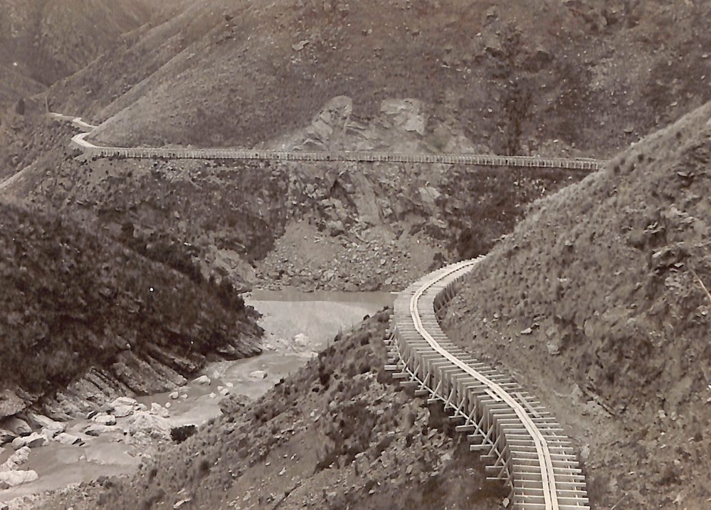 Waipori Dam Fluming