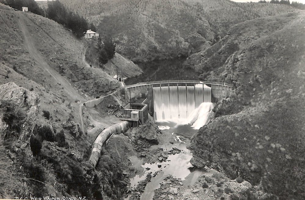 Waipori Dam No, 2 Weir