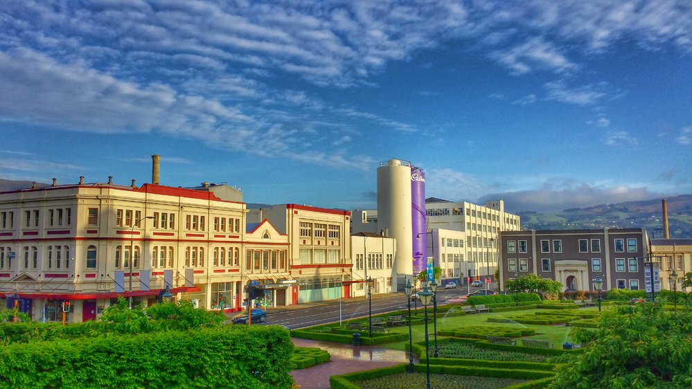 Dunedin at its finest. Overlooking ANZAC Square.