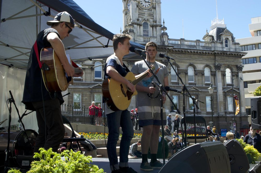St Andrew's Day, Dunedin, NZ
