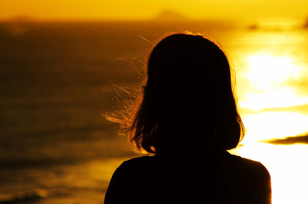 Breathing in the evening sun