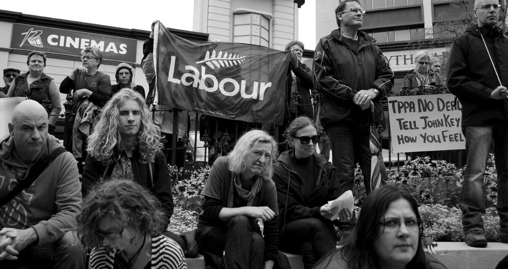 TPPA No Way Protest 2015