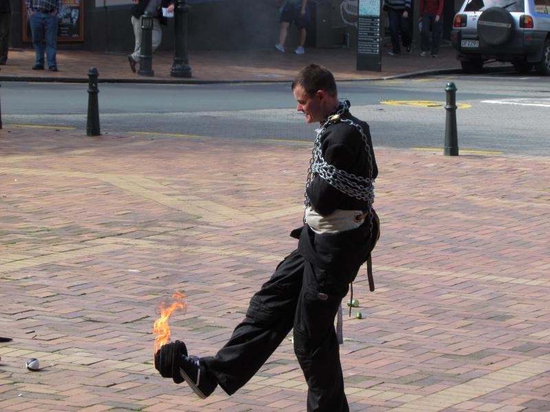 A Head On Fire