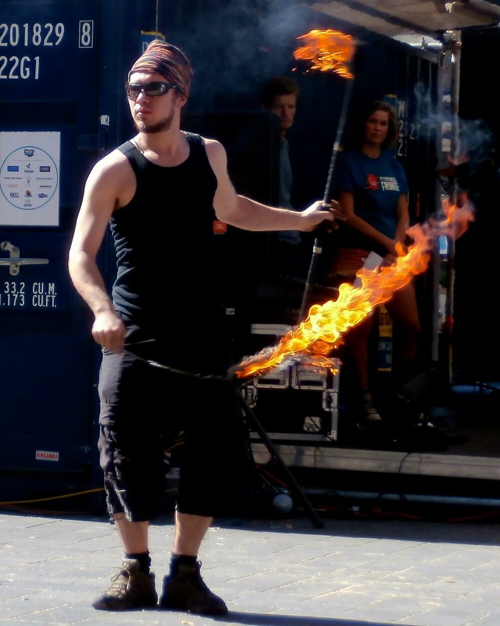 Fire Dancing in Dunedin