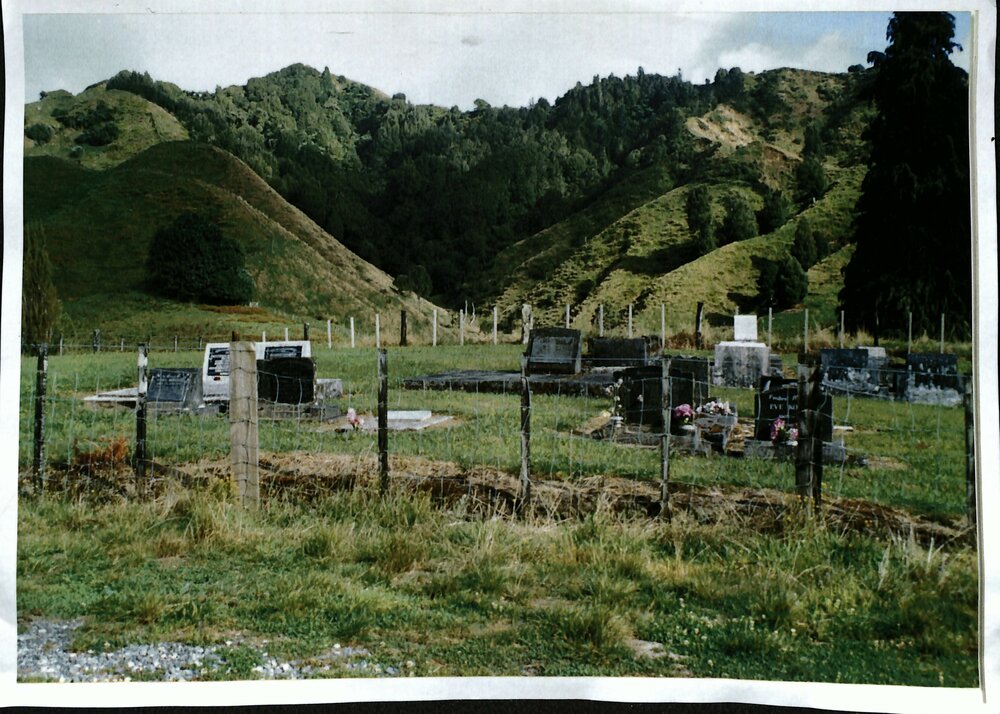 Ohura cemetery where  Kinnon Khalil is buried.