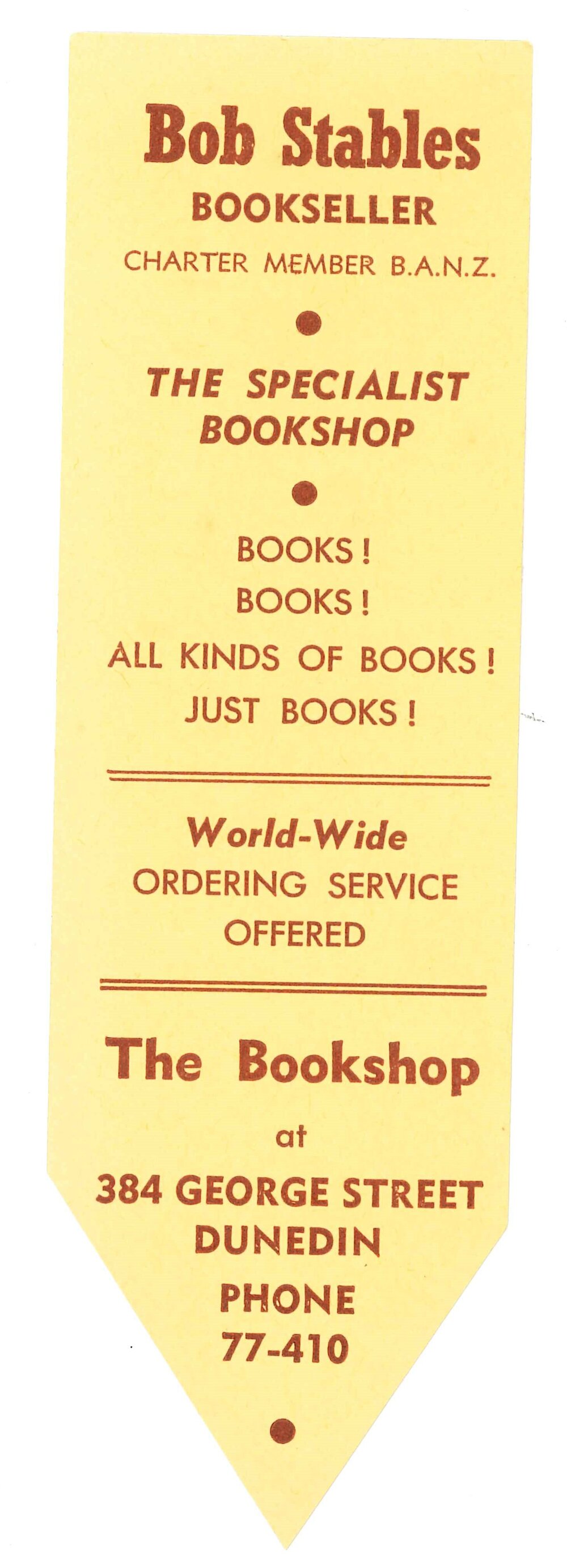 Mike Hamblyn Heritage Bookmark Collection