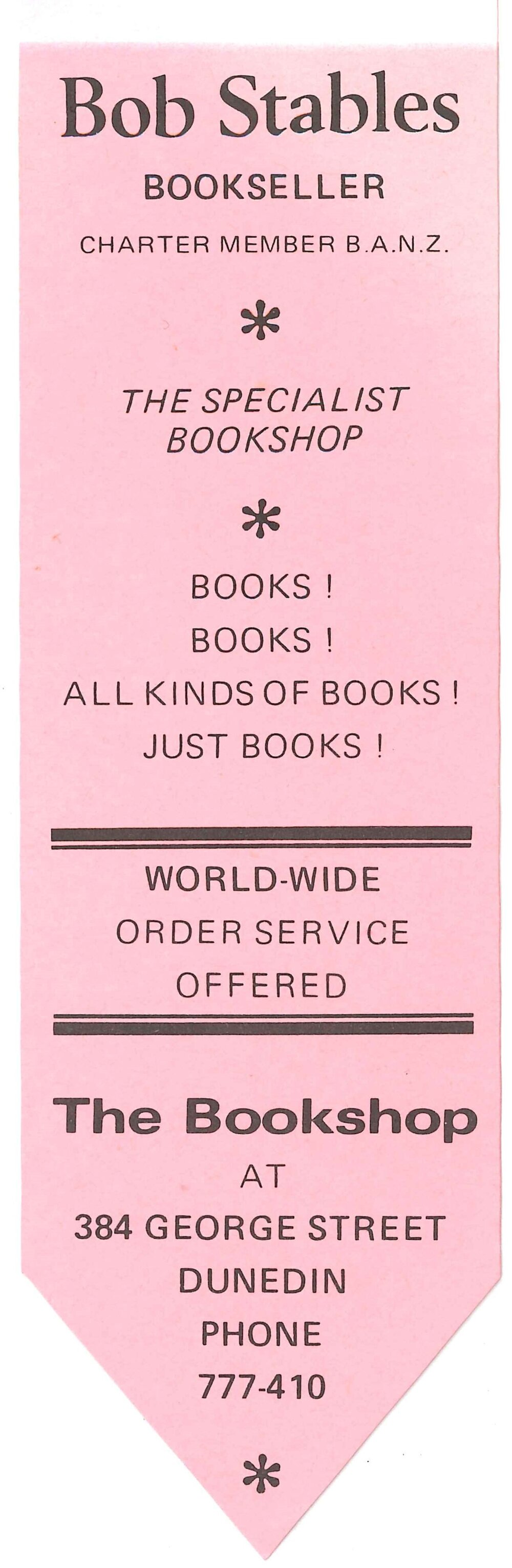 Mike Hamblyn Heritage Bookmark Collection
