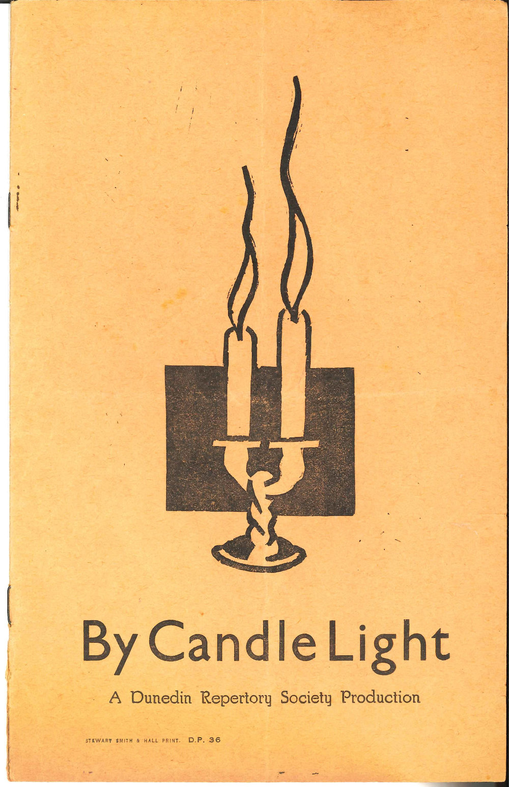 By Candle Light: Theatrical Programme