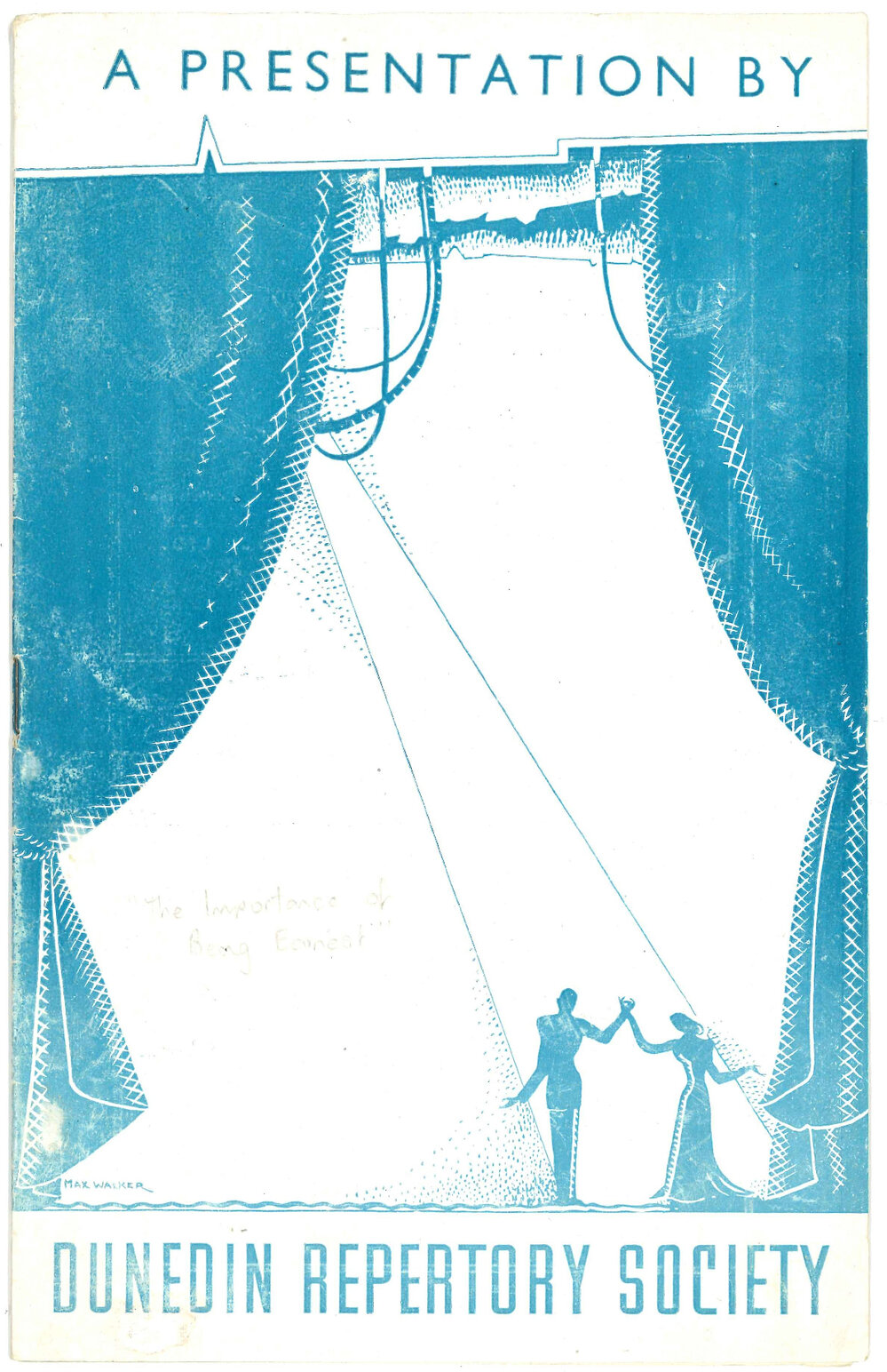 The Importance of Being Earnest: Theatrical Programme