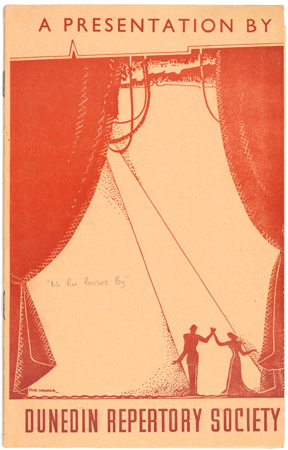 Mr Pim Passes By: Theatrical Programme
