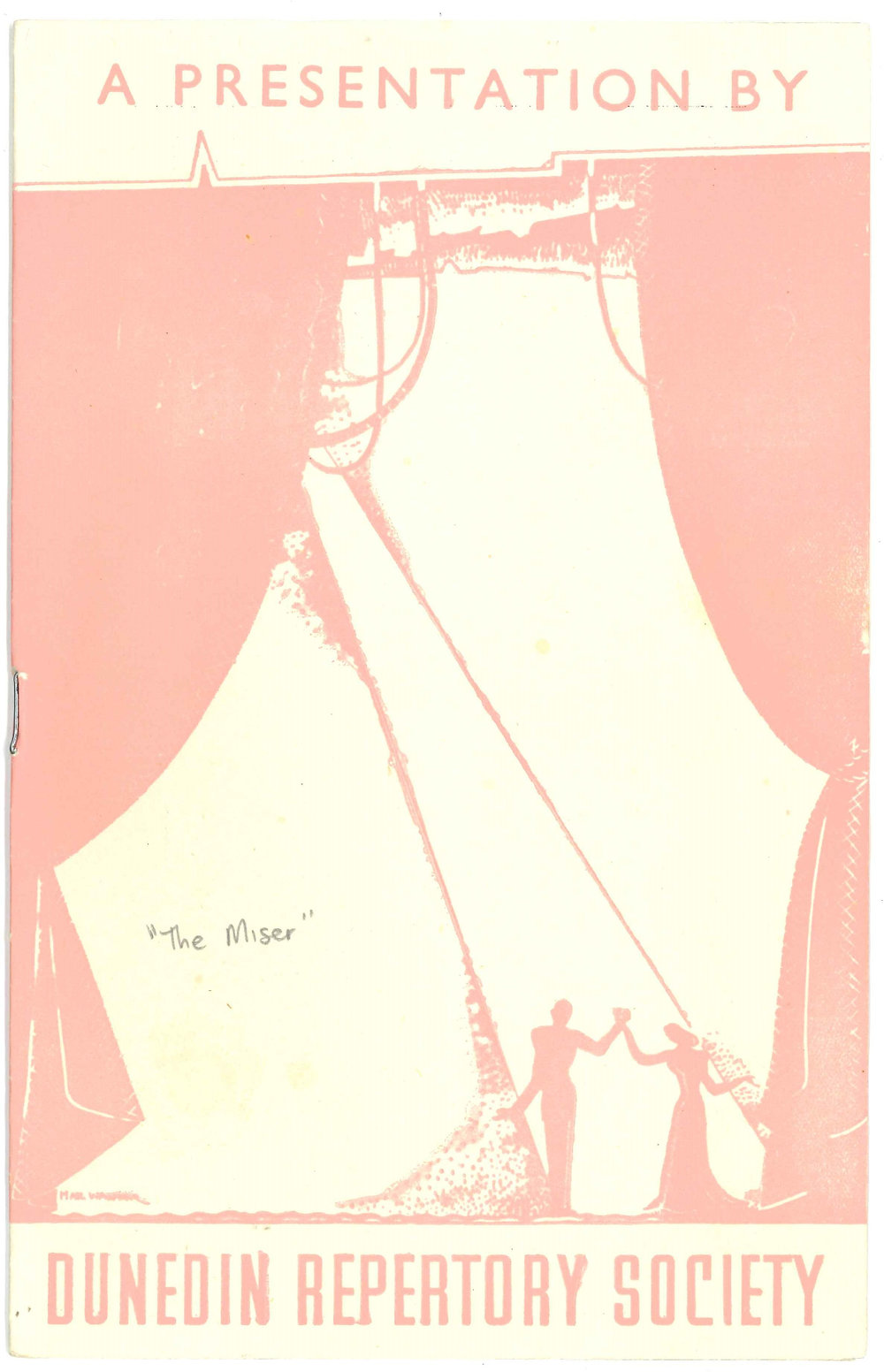 The Miser: Theatrical Programme