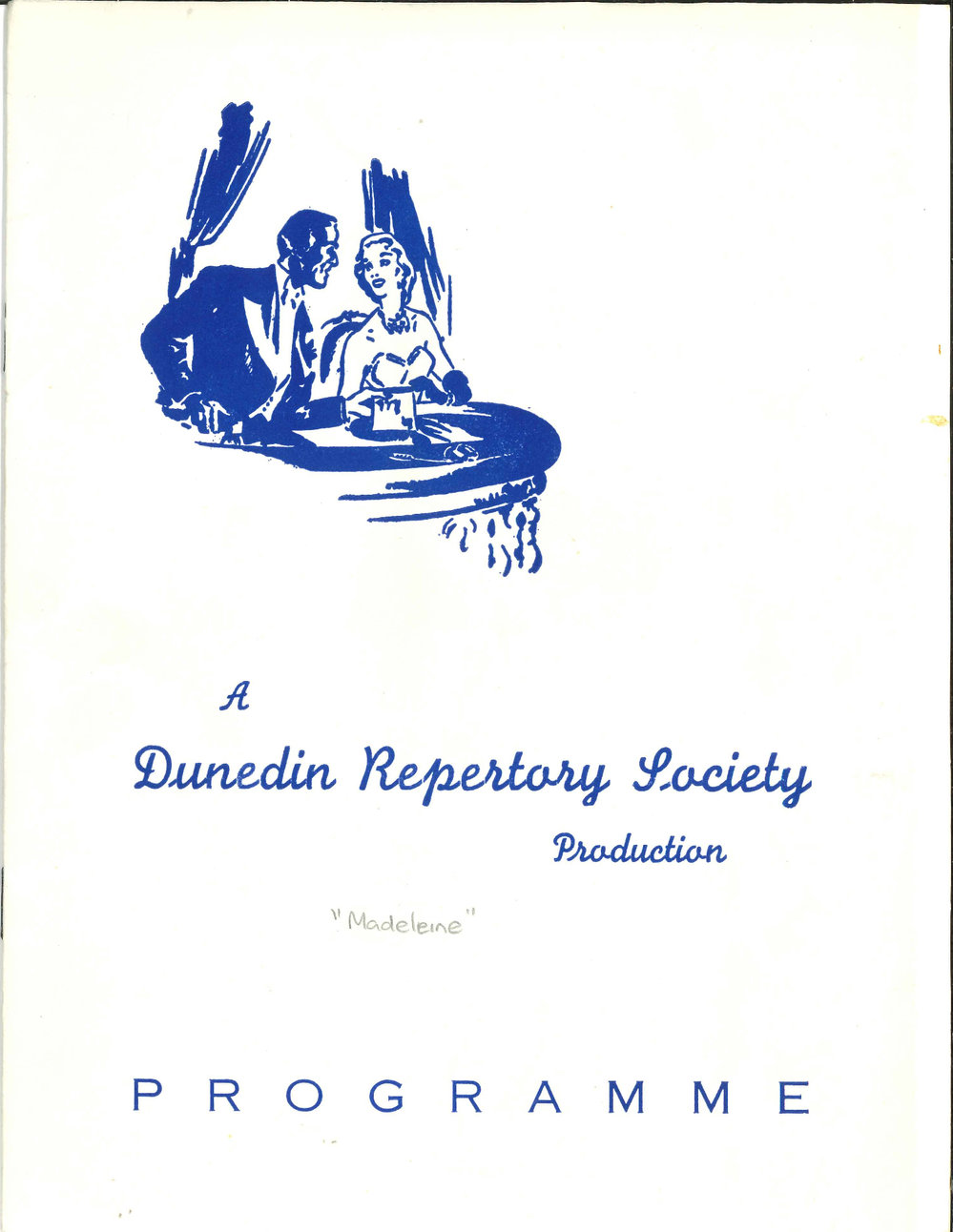 Madeleine: Theatrical Programme