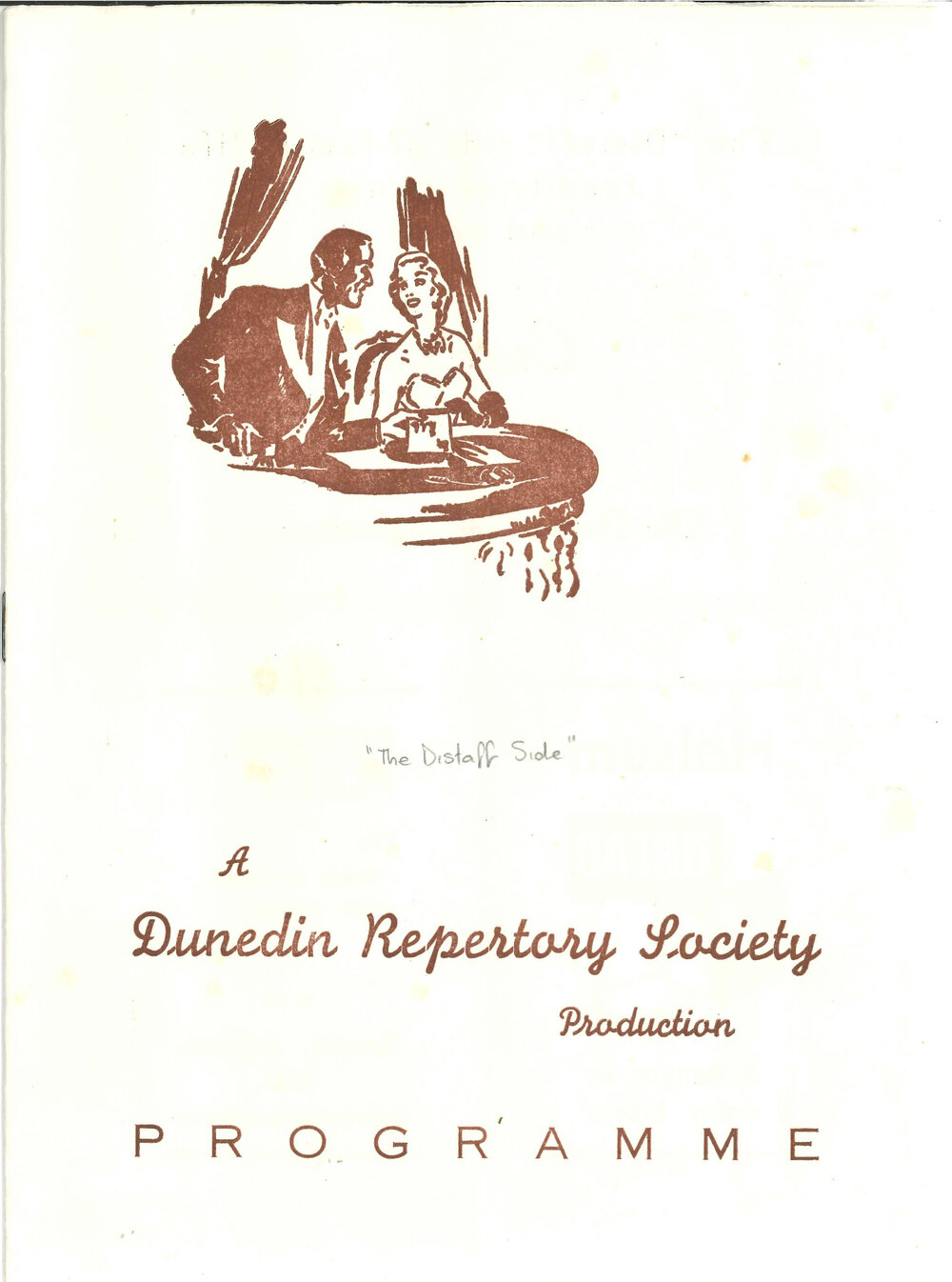 The Distaff Side: Theatrical Programme