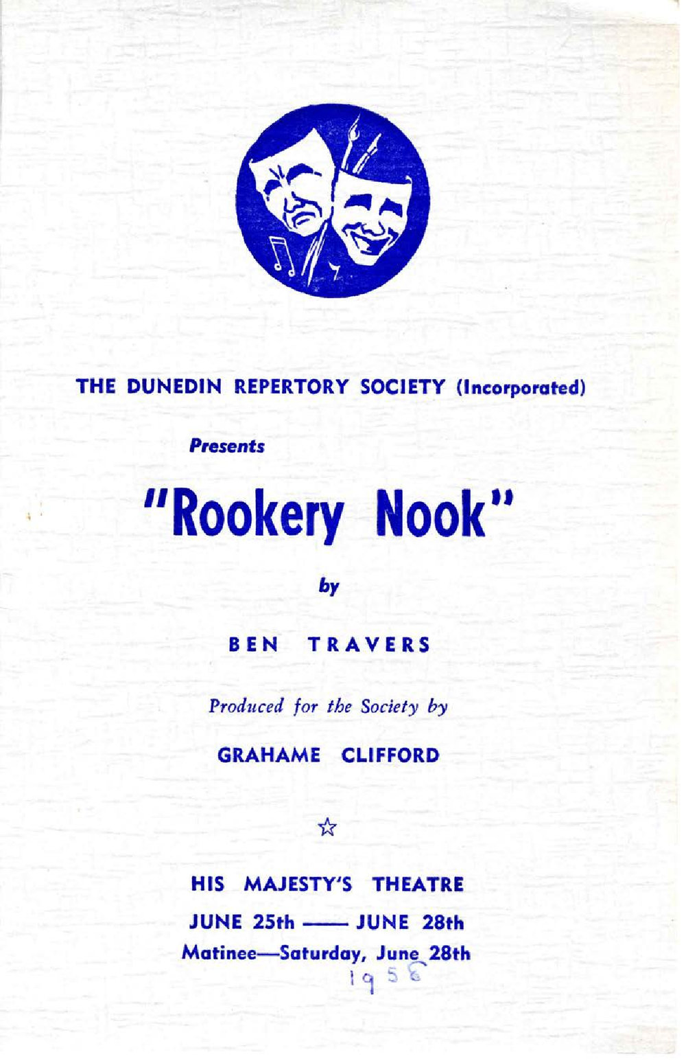 Rookery Nook: Theatrical Programme