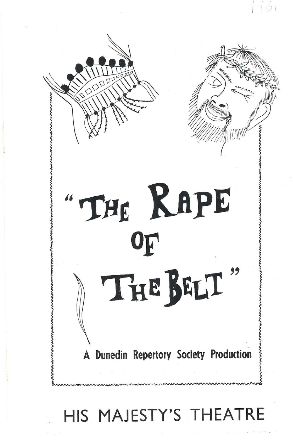 The Rape of the Belt: Theatrical Programme