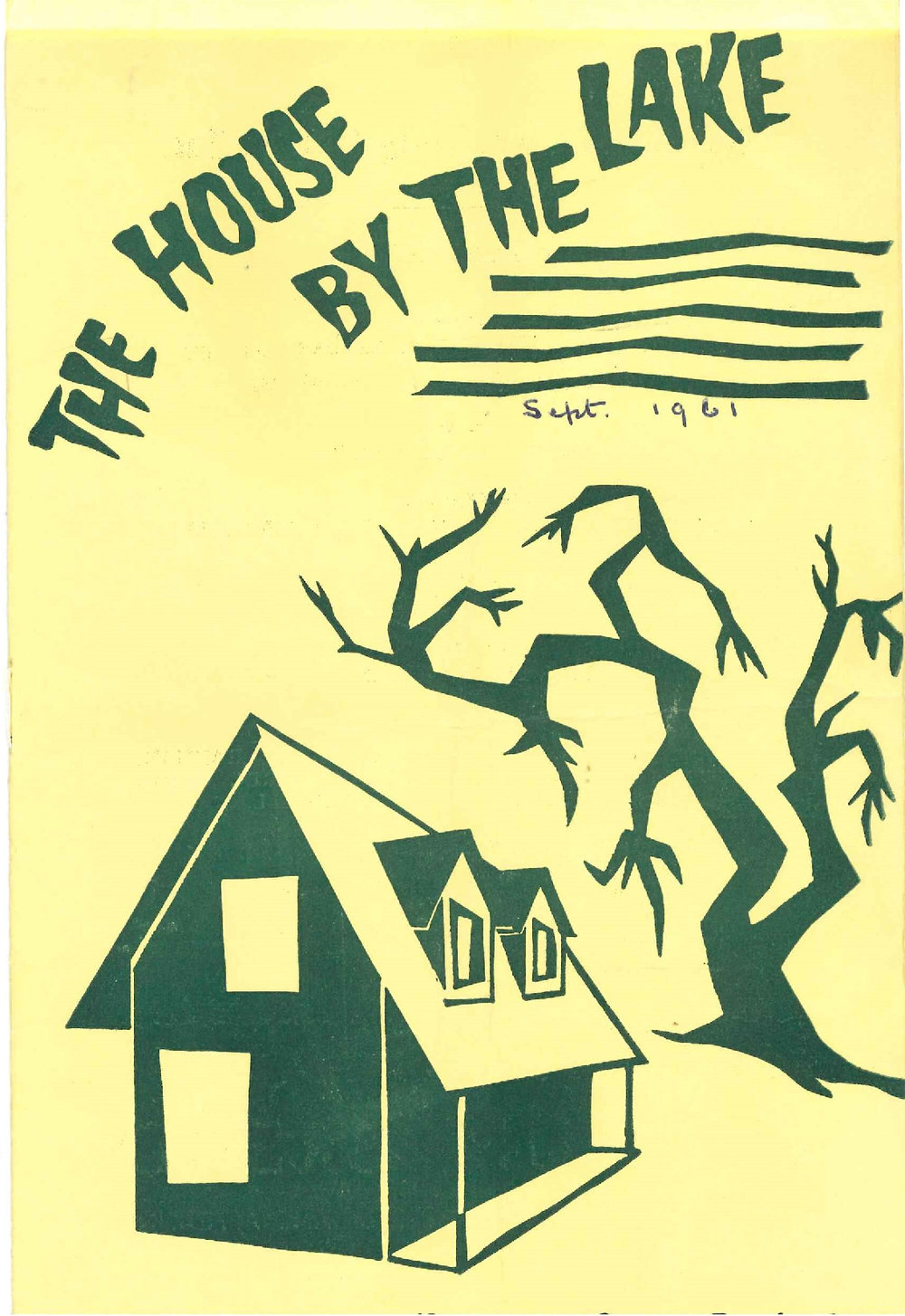 The House by the Lake: Theatrical Programme