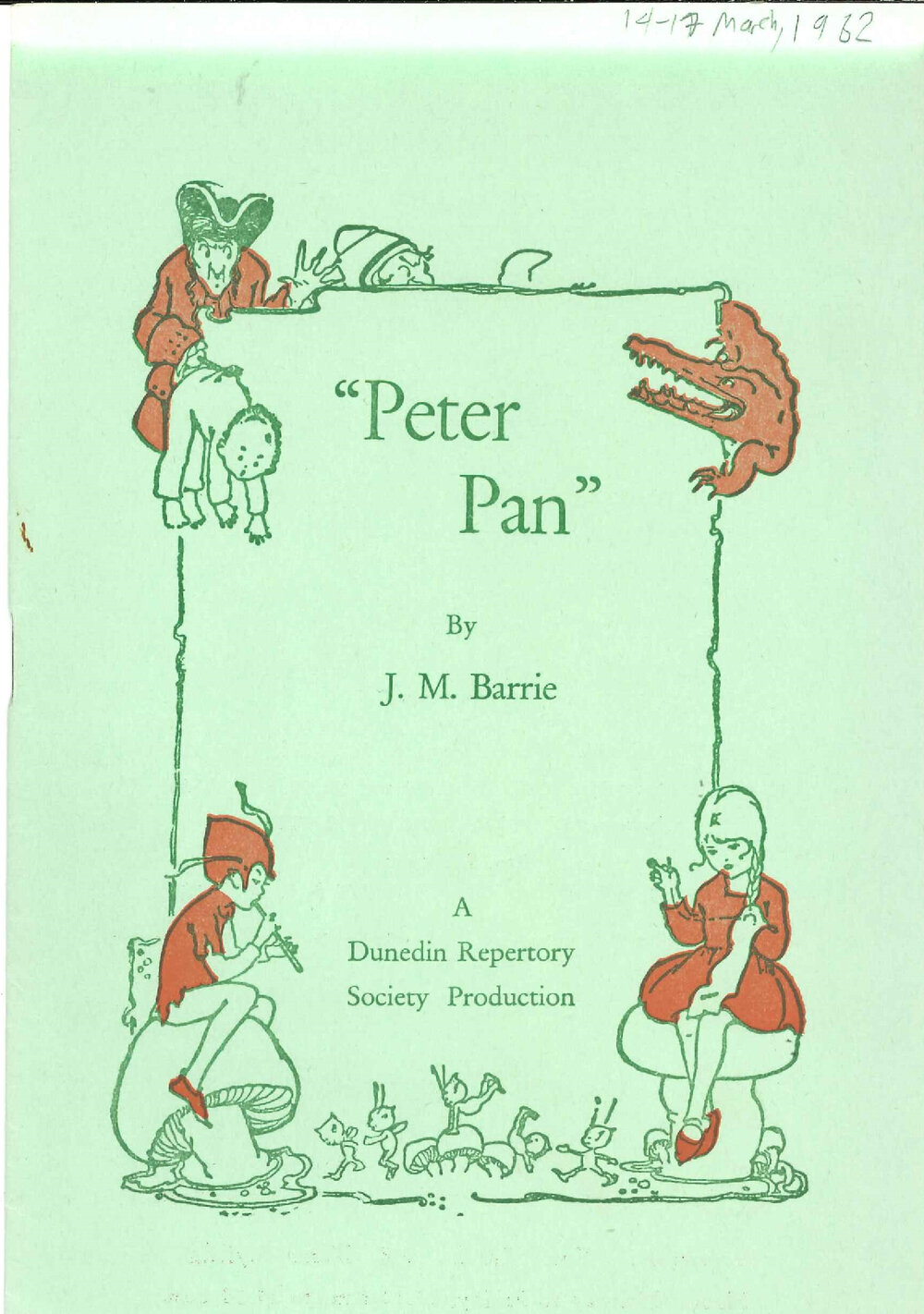 Peter Pan: Theatrical Programme