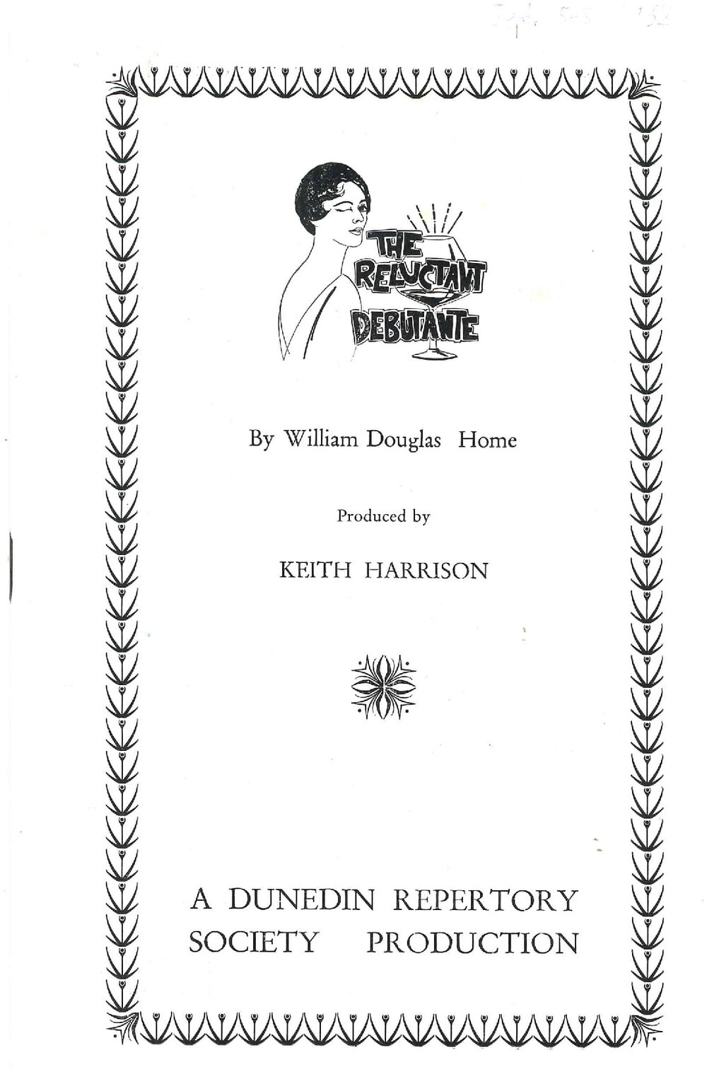 The Reluctant Debutante: Theatrical Programme