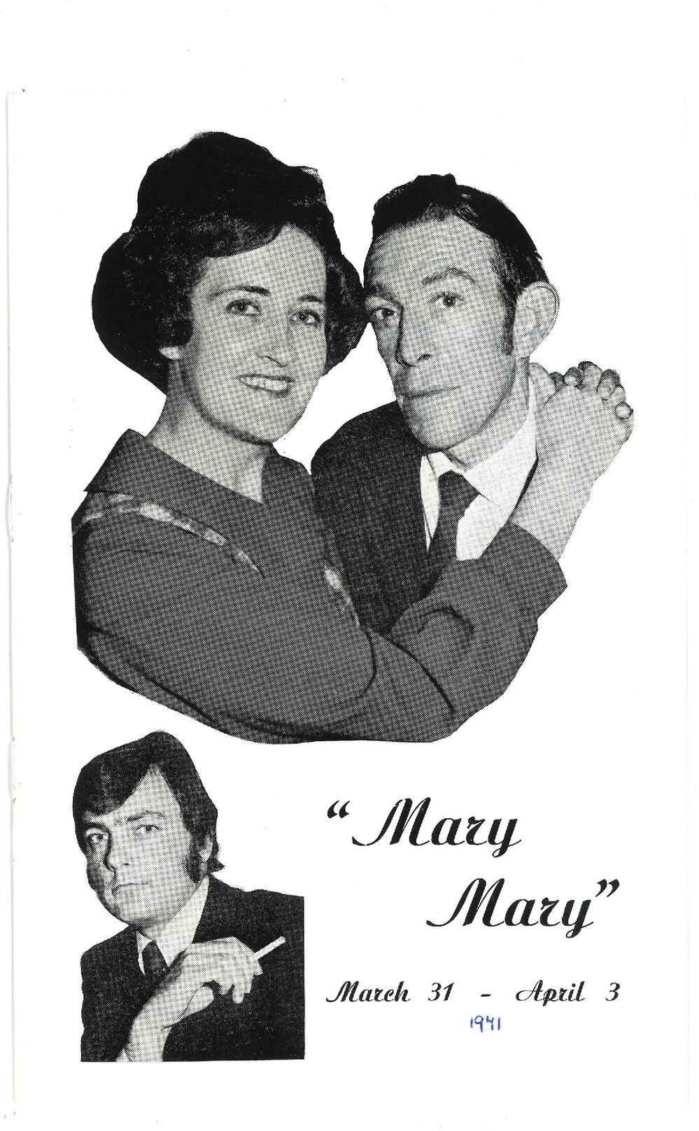 Mary Mary: Theatrical Programme