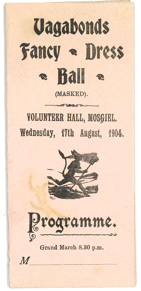 Dance Cards and Country Socials