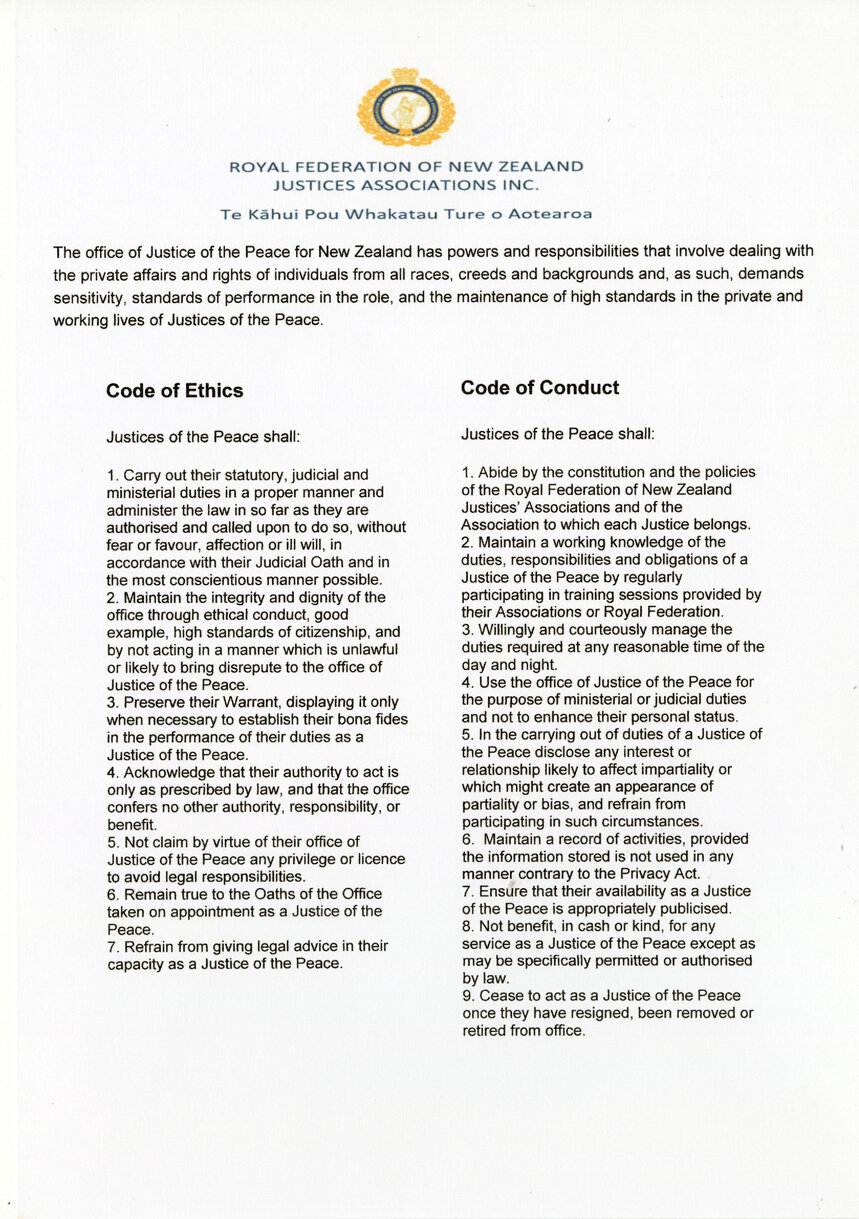 Jp code of conduct