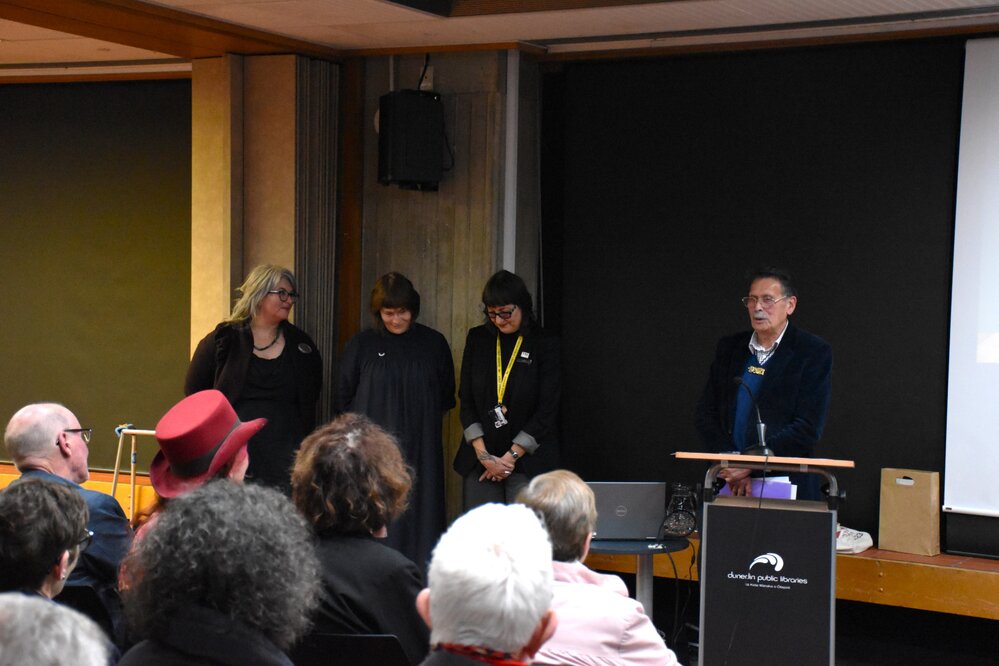 John Broughton and waiata support